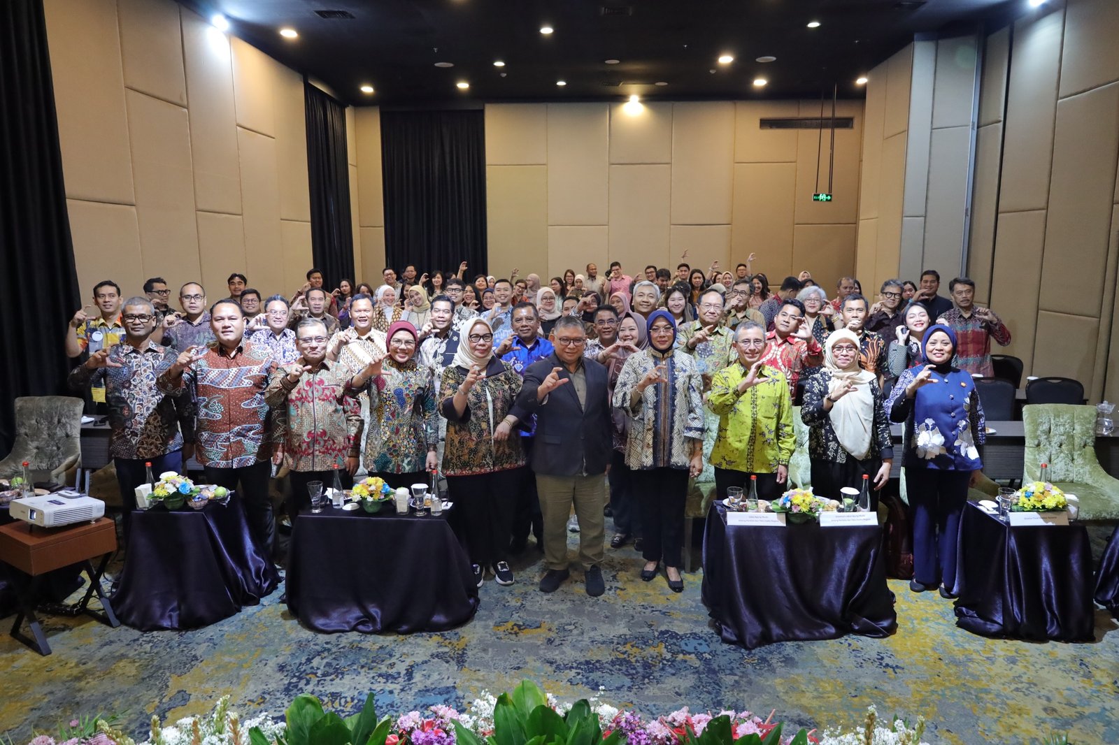 Penutupan pelatihan dan Sertifikasi Mediator bagi Jaksa Pengacara Negara (JPN) di Jakarta, Minggu (19/7/2026).