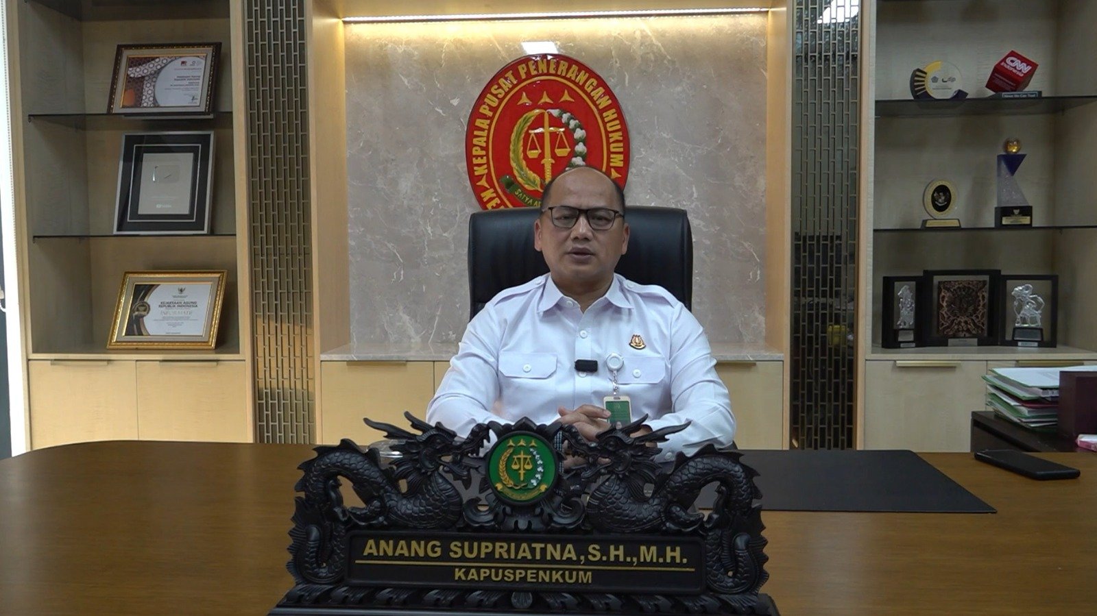 Kepala Pusat Penerangan Hukum (Kapuspenkum) Kejaksaan Agung, Anang Supriatna
