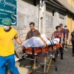 Jasat Allan Klingenberg Larsen (42), dievakuasi setelah ditemukan meninggal dunia di Desa Lembongan, Kecamatan Nusa Penida, Kabupaten Klungkung, Bali, Senin (29/6/2026)